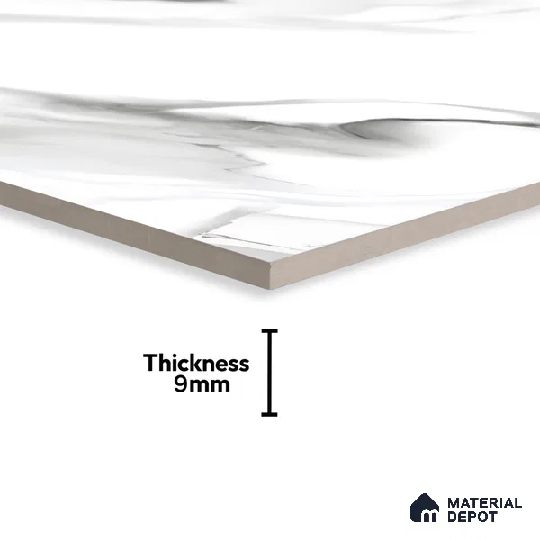 Marble Floor & Wall Tile TL 07501 Maicao Satvario 4 ft x 2 ft Carving Matte Finish Vitrified Tile - 9 mm | Suitable for Living Room, Bedroom & Bathroom