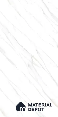 Marble Floor & Wall Tile TL 08442 Inspiro Blanco 4 ft x 2 ft Glossy Finish Vitrified Tile - 9 mm | Suitable for Living Room, Bedroom & Bathroom