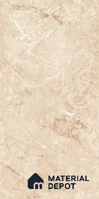 Marble Floor & Wall Tile TL 08412 Rayina Camel 4 ft x 2 ft Glossy Finish Vitrified Tile - 9 mm | Suitable for Living Room, Bedroom & Bathroom