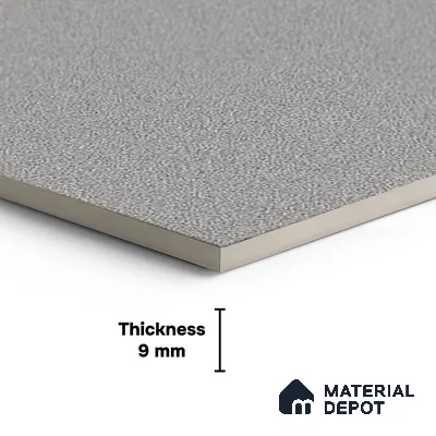 Grey Cement  Tile TL 08773 B  Royal Finestone Gris 4 ft x 2 ft Full Body Vitrified Carving Matte Finish - 9 mm |  Suitable for Living Room, Bedroom, Bathroom