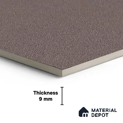 Brown Cement  Tile TL 08773 E  Royal Finestone Marron 4 ft x 2 ft Full Body Vitrified Carving Matte Finish - 9 mm |  Suitable for Living Room, Bedroom, Bathroom