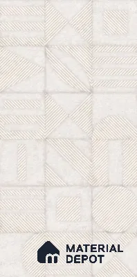 Highlighter Wall Tile TL 07493 Titania Decor 4 ft x 2 ft Carving Matte Finish Vitrified Tile - 9 mm | Suitable For Bathroom, Accent/Feature Wall, Dining Area