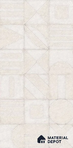 Highlighter Wall Tile TL 07493 Titania Decor 4 ft x 2 ft Carving Matte Finish Vitrified Tile - 9 mm | Suitable For Bathroom, Accent/Feature Wall, Dining Area