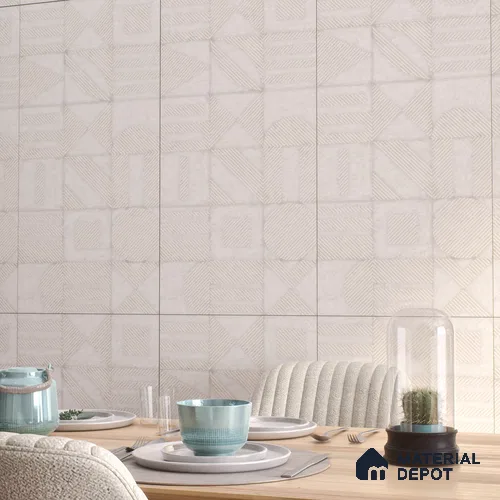 Highlighter Wall Tile TL 07493 Titania Decor 4 ft x 2 ft Carving Matte Finish Vitrified Tile - 9 mm | Suitable For Bathroom, Accent/Feature Wall, Dining Area