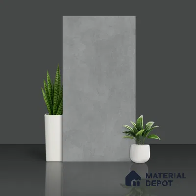 Black Stone  Tile TL 08762 B  Royal Matrix Grigio 4 ft x 2 ft Vitrified Carving Matte Finish - 9 mm | 3 Random Design | Suitable for Living Room, Bedroom, Bathroom