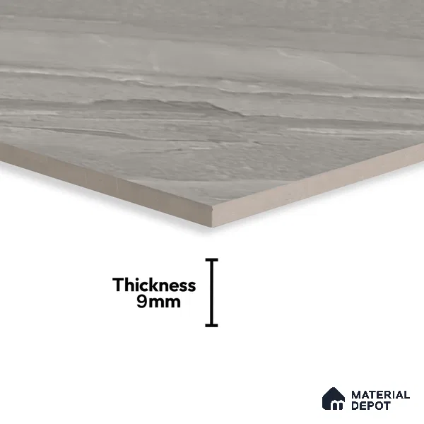 Marble Floor & Wall Tile TL 07646 B Sandstone Dolphin 4 ft x 2 ft Glue Matte Finish Vitrified Tile - 9 mm | Suitable for Living Room, Bedroom & Bathroom
