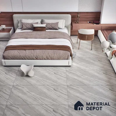 Marble Floor & Wall Tile TL 07646 B Sandstone Dolphin 4 ft x 2 ft Glue Matte Finish Vitrified Tile - 9 mm | Suitable for Living Room, Bedroom & Bathroom