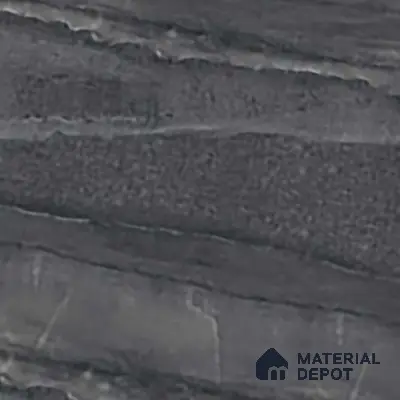 Marble Floor & Wall Tile TL 07646 C Sandstone Charcoal 4 ft x 2 ft Glue Matte Finish Vitrified Tile - 9 mm | Suitable for Living Room, Bedroom & Bathroom