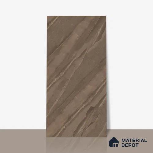 Marble Floor & Wall Tile TL 07646 Sandstone Mushroom 4 ft x 2 ft Glue Matte Finish Vitrified Tile - 9 mm | Suitable for Living Room, Bedroom & Bathroom