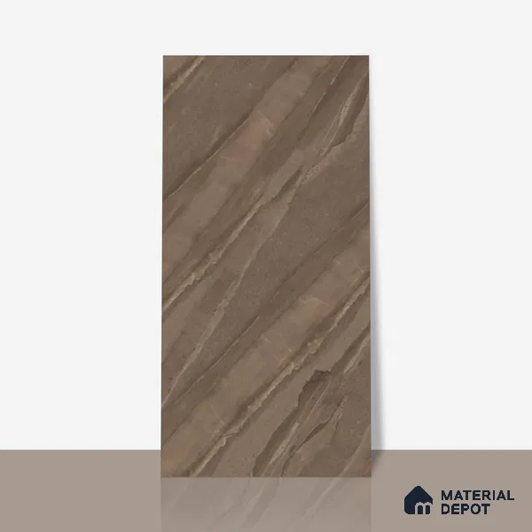Marble Floor & Wall Tile TL 07646 Sandstone Mushroom 4 ft x 2 ft Glue Matte Finish Vitrified Tile - 9 mm | Suitable for Living Room, Bedroom & Bathroom