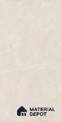 Cream Marble Floor & Wall Tile TL 07464 Gravier Royal Berlin Crema 4 ft x 2 ft Vitrified High Gloss Finish - 9 mm | Seamless 3 | Suitable for Living Room, Bedroom, Bathroom