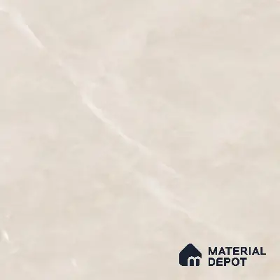 Cream Marble Floor & Wall Tile TL 07464 Gravier Royal Berlin Crema 4 ft x 2 ft Vitrified High Gloss Finish - 9 mm | Seamless 3 | Suitable for Living Room, Bedroom, Bathroom