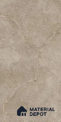 Brown Marble Floor & Wall Tile TL 07455 B Gravier Royal Neptune Brown 4 ft x 2 ft Vitrified High Gloss Finish - 9 mm | Random 6 | Suitable for Living Room, Bedroom, Bathroom (Sample)