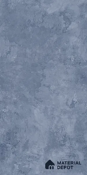 Blue Marble Floor & Wall Tile TL 07458 B Gravier Royal Sigma Blue 4 ft x 2 ft Vitrified High Gloss Finish - 9 mm | Seamless 5 | Suitable for Living Room, Bedroom, Bathroom (Sample)