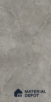 Grey Marble Floor & Wall Tile TL 07456 B Gravier Royal Neptune Grey 4 ft x 2 ft Vitrified High Gloss Finish - 9 mm | Random 6 | Suitable for Living Room, Bedroom, Bathroom (Sample)