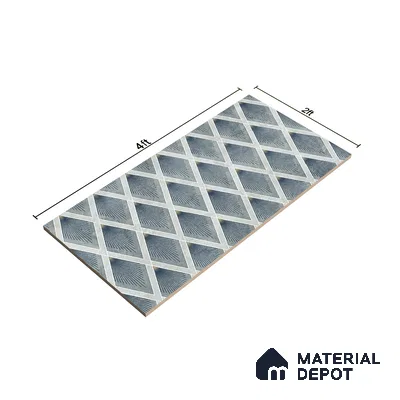 Grey Highlighter Wall Tile TL 07457 C Prestige Royal Sigma Verde Decor 4 ft x 2 ft Vitrified High Gloss Finish - 9 mm | Suitable For Bathroom, Accent/Feature Wall, Dining Area