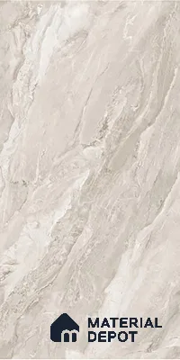 Cream Marble  Tile TL 07448 B  Royal Sofita Crema 4 ft x 2 ft Vitrified High Gloss Finish - 9 mm | Seamless 5 | Suitable for Living Room, Bedroom, Bathroom