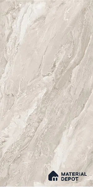 Cream Marble  Tile TL 07448 B  Royal Sofita Crema 4 ft x 2 ft Vitrified High Gloss Finish - 9 mm | Seamless 5 | Suitable for Living Room, Bedroom, Bathroom