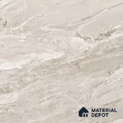 Cream Marble  Tile TL 07448 B  Royal Sofita Crema 4 ft x 2 ft Vitrified High Gloss Finish - 9 mm | Seamless 5 | Suitable for Living Room, Bedroom, Bathroom
