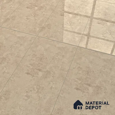Brown Marble Floor & Wall Tile TL 07460 B Gravier Royal Sigma Brown 4 ft x 2 ft Vitrified High Gloss Finish - 9 mm | Seamless 5 | Suitable for Living Room, Bedroom, Bathroom (Sample)