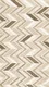 Brown Highlighter Wall Tile TL 07460 C Prestige Royal Sigma Brown Decor 4 ft x 2 ft Vitrified High Gloss Finish - 9 mm | Suitable for Living Room, Bedroom, Bathroom | Image 1