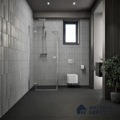 Black Plain Floor & Wall Tile TL 07442 B  Royal Sucre Black 4 ft x 2 ft Vitrified Sugar Finish - 9 mm |  Suitable for Living Room, Bedroom, Bathroom (Sample)