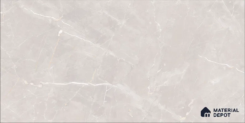 Marble Floor & Wall TL 12683 Crema Marfile 4 ft x 2 ft Glossy Finish Vitrified Tile - 9 mm | 4 Random Design