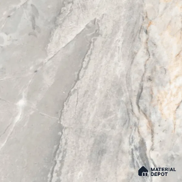 Marble Look Wall Tile TL 10547 Argenta Grey 4 ft x 2 ft Glossy Finish Vitrified Tile - 9 mm | Suitable For living Room, Bedroom, Bathroom