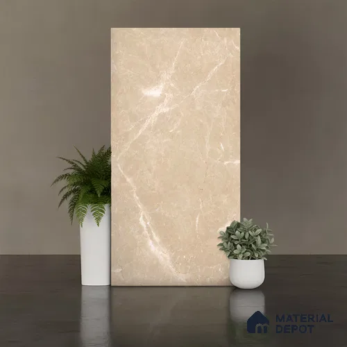 Marble Look Wall Tile TL 10570 SHG Craft Emil Thunder 4 ft x 2 ft Matte Finish Vitrified Tile - 9 mm | Suitable For living Room, Bedroom, Bathroom