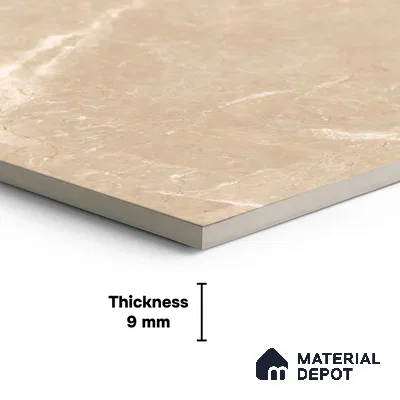 Marble Look Wall Tile TL 10570 SHG Craft Emil Thunder 4 ft x 2 ft Matte Finish Vitrified Tile - 9 mm | Suitable For living Room, Bedroom, Bathroom