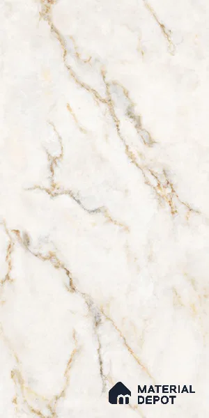 Marble Look Wall Tile TL 10555 SGH Craft Claret Beige 4 ft x 2 ft Matte Finish Vitrified Tile - 9 mm | Suitable For living Room, Bedroom, Bathroom