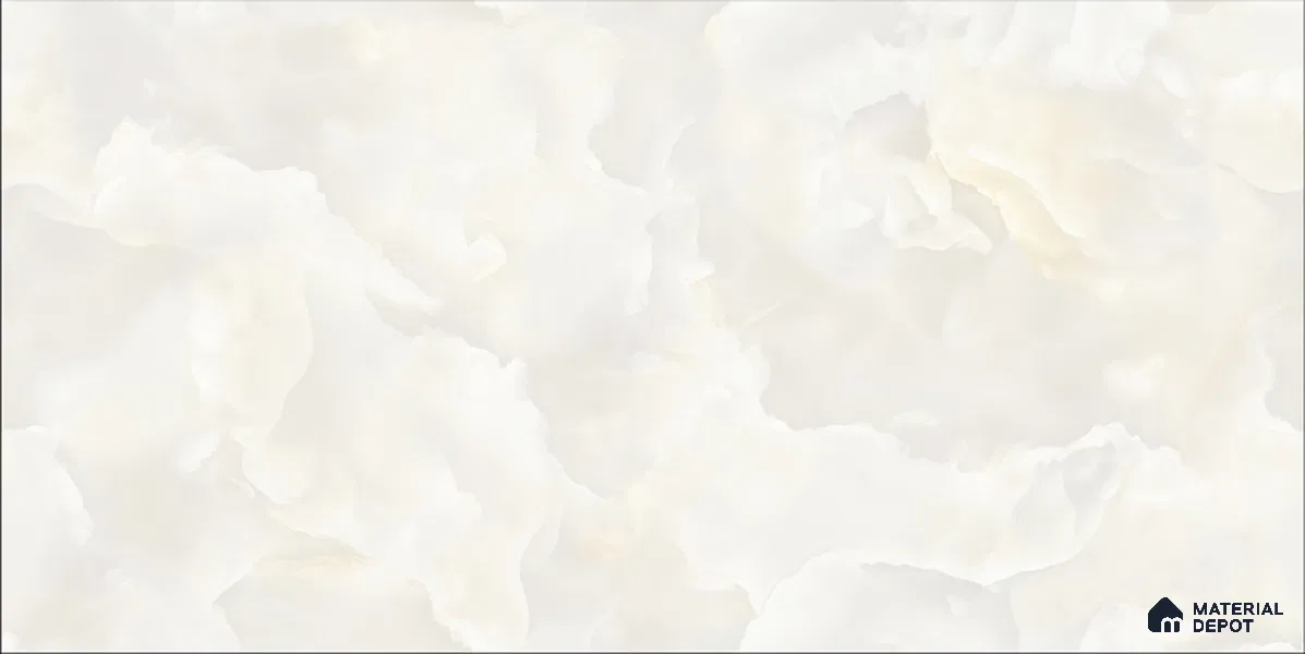Marble Floor & Wall TL 12687 Statuario Venetian 4 ft x 2 ft Glossy Finish Vitrified Tile - 9 mm | 4 Random Design
