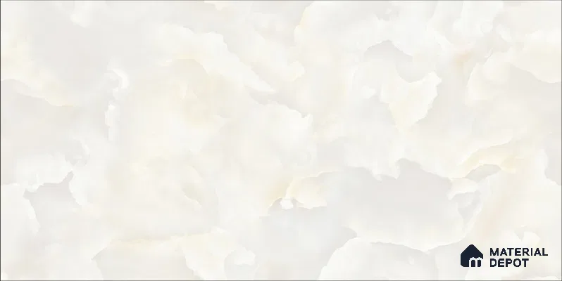 Marble Floor & Wall TL 12687 Statuario Venetian 4 ft x 2 ft Glossy Finish Vitrified Tile - 9 mm | 4 Random Design