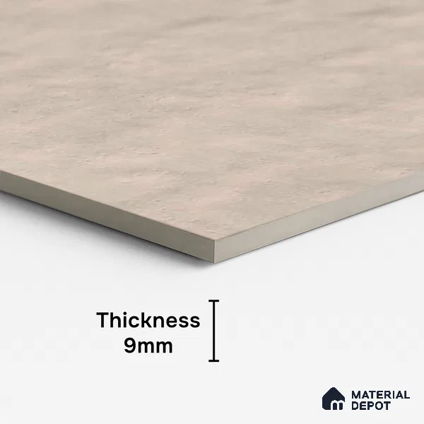 Cement Look Wall & Floor Tile TL 10560 Taco Hola 4 ft x 2 ft Matte Finish Vitrified Tile - 9 mm | Suitable For living Room, Bedroom, Bathroom | Random Designs