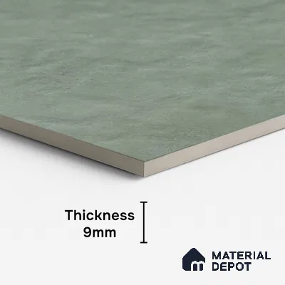 Stone Look Wall & Floor Tile TL 10561 Taco Verde 4 ft x 2 ft Matte Finish Vitrified Tile - 9 mm | Suitable For living Room, Bedroom, Bathroom | Random Designs