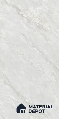 Marble Look Floor Tile TL 10423 Ciena Bianco Endless 4 ft x 2 ft Glossy Finish Vitrified Tile - 9 mm | Suitable For living Room, Bedroom, Bathroom