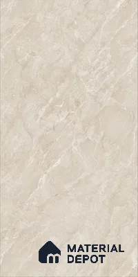 Marble Floor & Wall TL 12690 D Sahara Beige 4 ft x 2 ft Glossy Finish Vitrified Tile - 9 mm | 4 Random Design