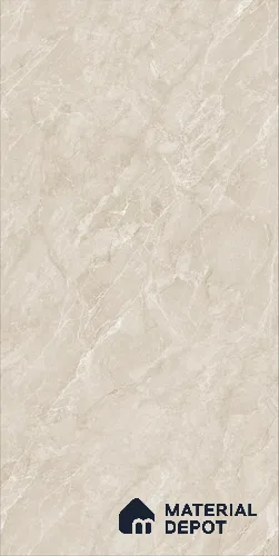 Marble Floor & Wall TL 12690 D Sahara Beige 4 ft x 2 ft Glossy Finish Vitrified Tile - 9 mm | 4 Random Design