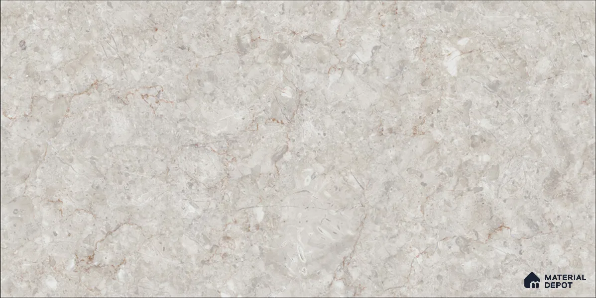 Marble Floor & Wall TL 12691 Charcoal Silk 4 ft x 2 ft Glossy Finish Vitrified Tile - 9 mm | 4 Random Design