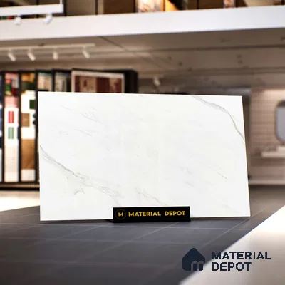 TL 10161 B Satvario Saga 4 ft x 6 ft Glossy Finish PGVT Vitrified Tile - 15 mm | Adhesive and Spacers Must be Used During Installation