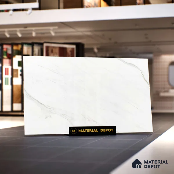 TL 10161 B Satvario Saga 4 ft x 6 ft Glossy Finish PGVT Vitrified Tile - 15 mm | Adhesive and Spacers Must be Used During Installation