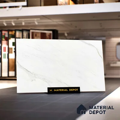 TL 10161 Satvario Saga Satin 4 ft x 6 ft Matte Finish GVT Vitrified Tile - 9 mm | Adhesive and Spacers Must be Used During Installation