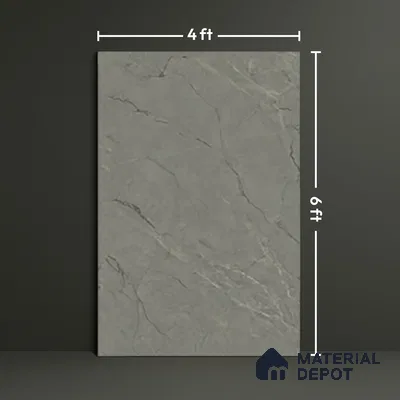 TL 10167 SGH Metal Magic 4 ft x 6 ft Matte Finish GVT Vitrified Tile - 9 mm | Adhesive and Spacers Must be Used During Installation
