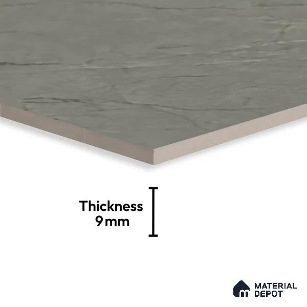 TL 10167 SGH Metal Magic 4 ft x 6 ft Matte Finish GVT Vitrified Tile - 9 mm | Adhesive and Spacers Must be Used During Installation
