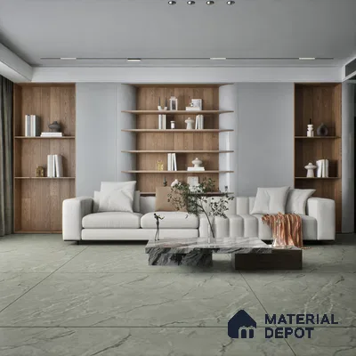 TL 10167 SGH Metal Magic 4 ft x 6 ft Matte Finish GVT Vitrified Tile - 9 mm | Adhesive and Spacers Must be Used During Installation