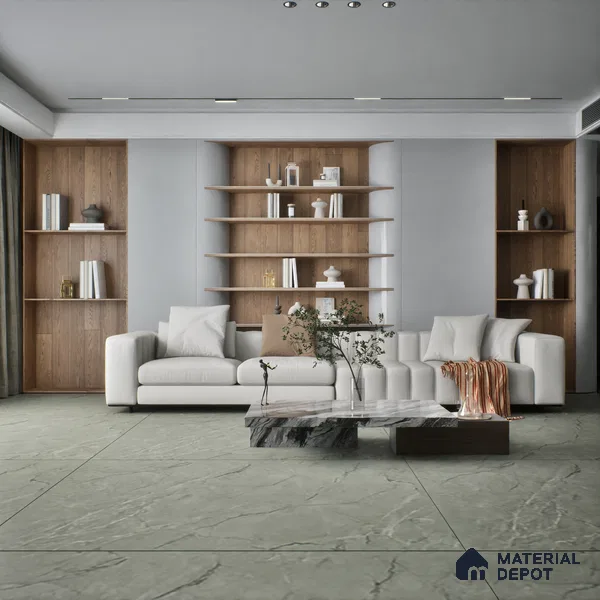 TL 10167 SGH Metal Magic 4 ft x 6 ft Matte Finish GVT Vitrified Tile - 9 mm | Adhesive and Spacers Must be Used During Installation