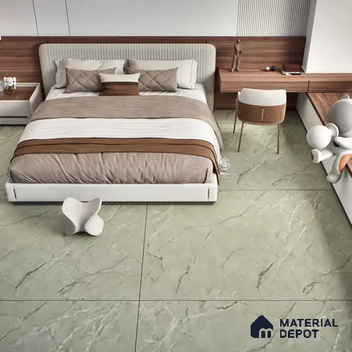 TL 10167 SGH Metal Magic 4 ft x 6 ft Matte Finish GVT Vitrified Tile - 9 mm | Adhesive and Spacers Must be Used During Installation