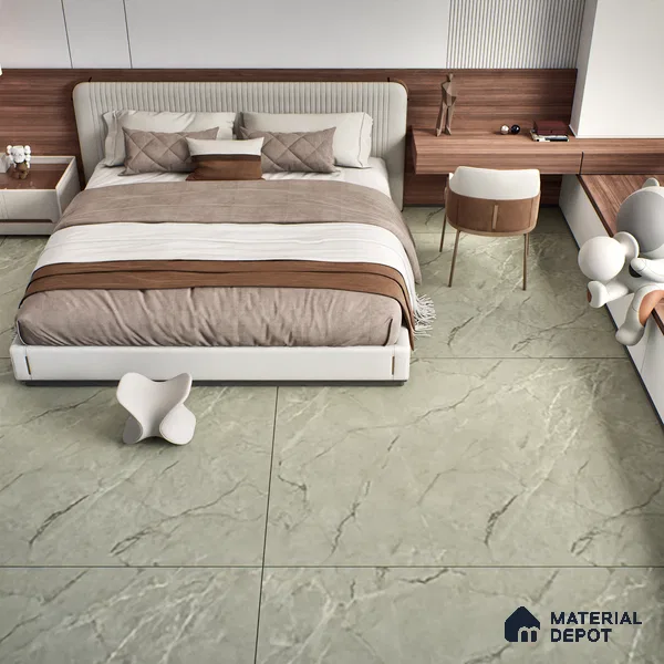 TL 10167 SGH Metal Magic 4 ft x 6 ft Matte Finish GVT Vitrified Tile - 9 mm | Adhesive and Spacers Must be Used During Installation
