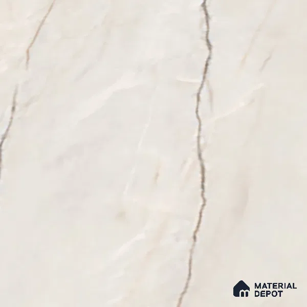 TL 10134 Fame Crema 6 ft x 4 ft Glossy Finish PGVT Vitrified Tile - 9 mm | Adhesive and Spacers Must be Used During Installation