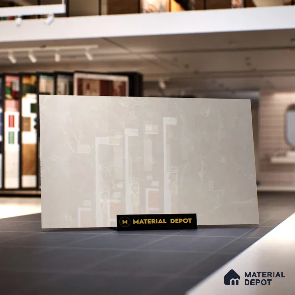 TL 10155 6 ft x 4 ft Glossy Finish PGVT Vitrified Tile - 9 mm | Adhesive and Spacers Must be Used During Installation